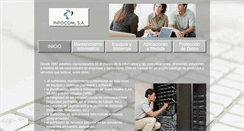 Desktop Screenshot of infocom.es