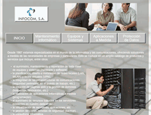Tablet Screenshot of infocom.es