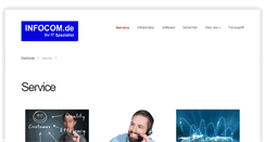 Desktop Screenshot of infocom.de